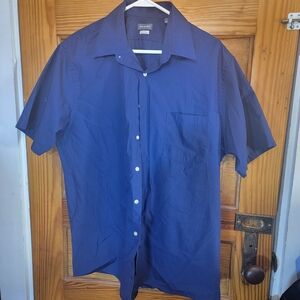Van Heusen Blue Casual Button Down Shirt